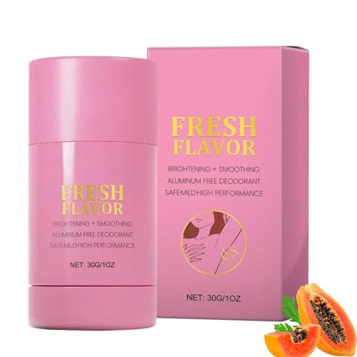 Fruit Aluminum Free Deodorant for Women with Cotton Candy Scent - Natural Deodorants for Brighter Underarms, Anti Transpirant Deo Creme Clean Scent Deodorant gegen starkes Schwitzen und Geruch von vokkrv