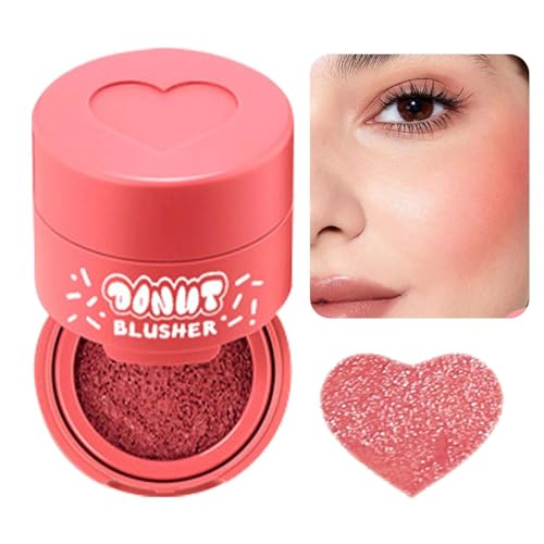 Luftkissen Blush,Mattes Leichtes & Atmungsaktives Rouge, Hochpigmentiertes Rouge-Make-up,Waterproof Langanhaltendes Cream Blush,Natürliches Aussehen Long-Wearing Face Make Up für Frauen (04, One Size) von vokkrv