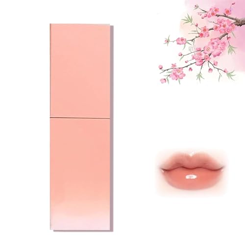 Macqueen Dewy Water Glow Lip Tint,2024 New Lip Tint-5 Colors,Mini Hydrating Lip Gloss,Langanhaltende Feuchtigkeitsspendende Antihaft-Tasse,Wasserfestes Lippenöl (12# Kardamom rosa orange) von vokkrv