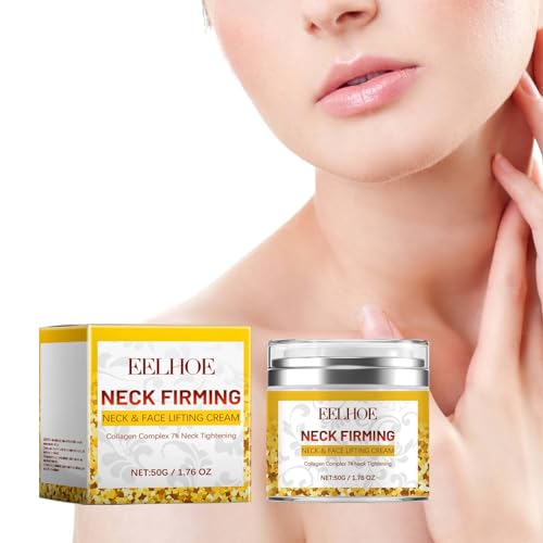 Neck Firming Cream for Tightening Firming: Anti Aging Facial Moisturizer with Retinol Collagen and Hyaluronic Acid - Instant Face Lift Cream- Anti Wrinkle Cream for Women von vokkrv