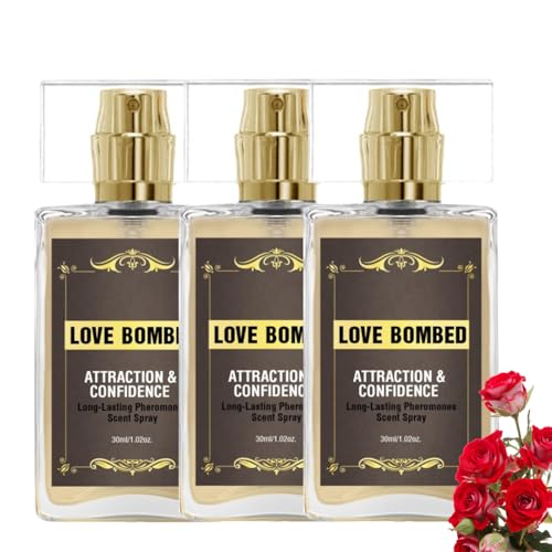 Perfume Men's Pheromone Perfume Spray,Love Cologne Pheromone Perfume for Men,The Secret Weapon for Irresistible Attraction,Perfect Booster to Find Partner, Long-Lasting Pheromones Scent Spray (3PC) von vokkrv