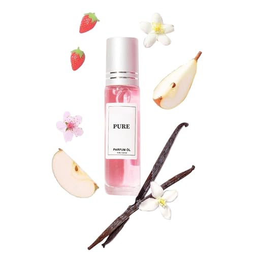 Pheromone Parfum Woman, Ecdf Pheromone Parfüm Woman Original Scent, Pheroma Original Parfüms öl, Duftverstärker mit Pheromonparfüm, Mini-Parfüm, Kompakt & Tragbar für unterwegs (Erdbeere) von vokkrv