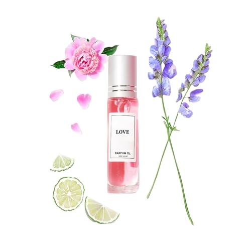 Pheromone Parfum Woman, Ecdf Pheromone Parfüm Woman Original Scent, Pheroma Original Parfüms öl, Duftverstärker mit Pheromonparfüm, Mini-Parfüm, Kompakt & Tragbar für unterwegs (Lavendel) von vokkrv