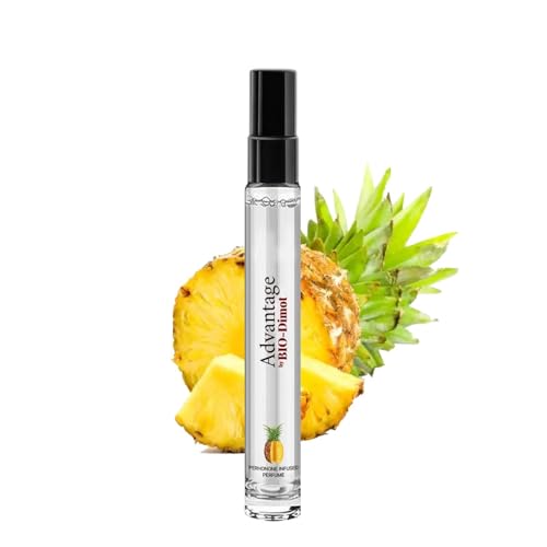 Pheromone Parfum Woman, Pheromon Parfüm, Parfum Damen, Enhanced Scent Pheromone Perfume, Roll-On Pheromon Parfüm, Tragbarer Duft für Frauen, Langanhaltender Duft, Enhanced Selbstbewusst (Ananas) von vokkrv