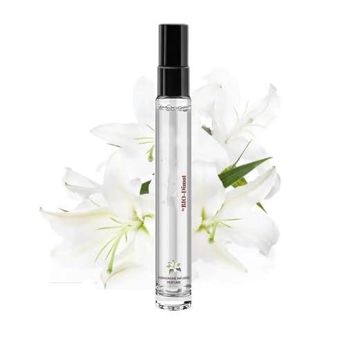 Pheromone Parfum Woman, Pheromon Parfüm, Parfum Damen, Enhanced Scent Pheromone Perfume, Roll-On Pheromon Parfüm, Tragbarer Duft für Frauen, Langanhaltender Duft, Enhanced Selbstbewusst (Lilie) von vokkrv