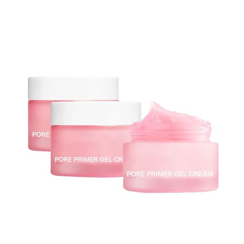 Pore Primer Gel Cream,Pore Base Gel Cream,Primer Make up,Face Make-Up Primer Base,Porenfüllende gel creme,Porenprimer-Gelcreme, Base Face Primer unter der Foundation,Strafft und Glättet die Haut (2PC) von vokkrv