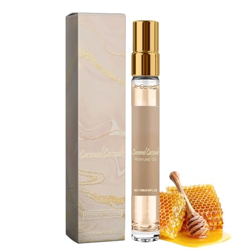 Taskeen Caramel Cascade Perfume, Woman Eau De Parfum, Enhanced Scents Pheromone Parfüm, Taskeen Caramel Cascade Perfume EDP Fragrance for Women, Long Lasting Scent Fragrance Perfumes (1PC) von vokkrv