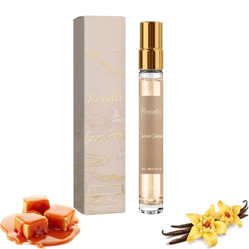 Taskeen Caramel Cascade Perfume EDP Fragrance for Women, Taskeen Caramel Cascade Eau De Parfum, Enhanced Scents Pheromone Parfüm, Long-Lasting Scent Fragrance Perfumes (1 Stück) von vokkrv