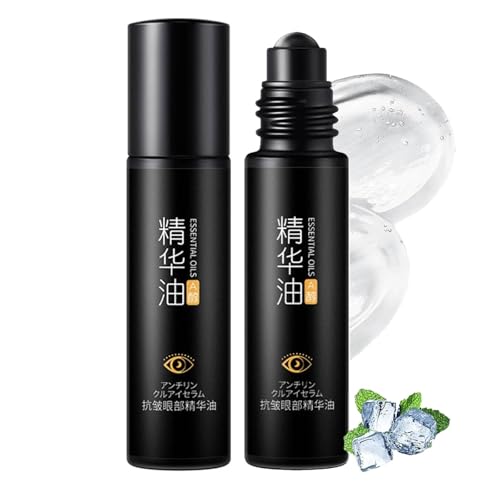 Zevorify Augenpflege-Stick für Männer, Augenroller gegen Augenringe und Tränensäcke, Kühlstick, oreyka sofort wirkende anti-augenringe- & falten Augenroller reduziert tränensäcke weg in 2 minuten (1) von vokkrv