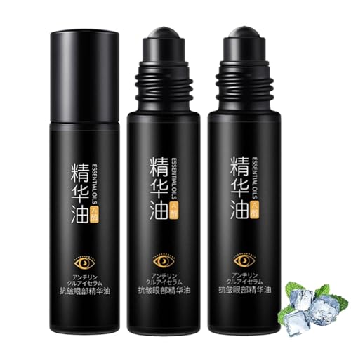 Zevorify Eye Repair Stick For Men,Zevorify Eye Stick,Vitamin C And Peptides - Kühlstäbchen Hydrates Depuffing für Männer&Frauen, Augenpflege Stift gegen Augenringe Schwellungen und Tränensäcke (2) von vokkrv