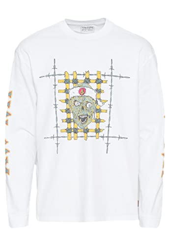 Volcom Richard French Longsleeve - White - M von Volcom