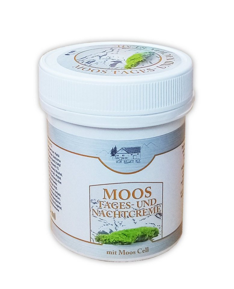 vom Pullach Hof Dekolletee-Gel-Creme MOOS CREME 125ml Tages- & Nachtcreme Mooscreme Hautcreme 07, Hautpflege Gel Salbe von vom Pullach Hof