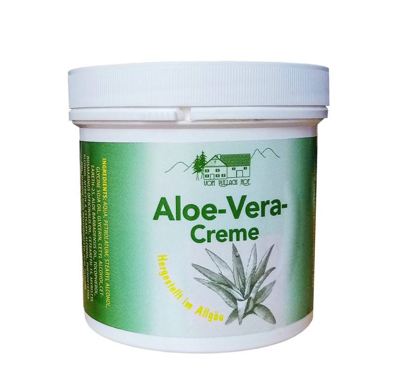 vom Pullach Hof Feuchtigkeitscreme ALOE VERA CREME 250ml ALLGÄU Feuchtigkeitscreme Hautpflege 53, Körperpflege Körper Pflege Haut Balsam Salbe von vom Pullach Hof