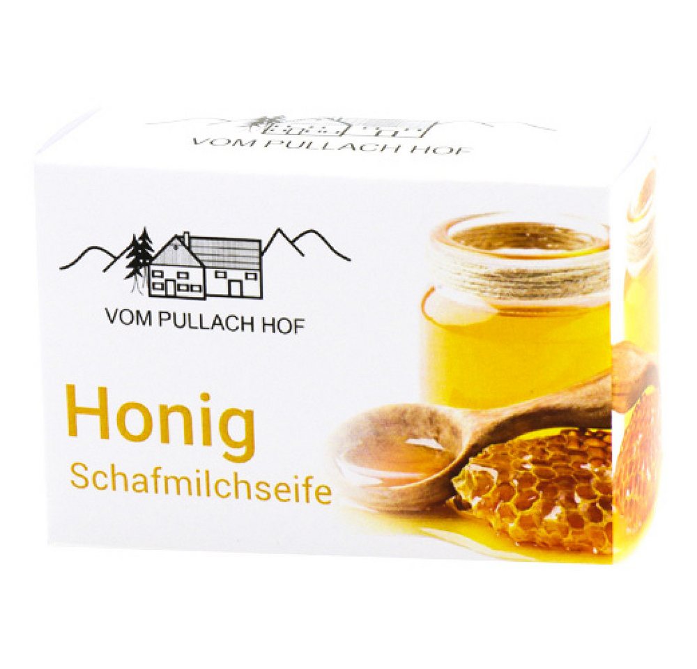 vom Pullach Hof Handseife Pullach Hof Seife Honig Schafmilchseife 100g, 1-tlg. von vom Pullach Hof