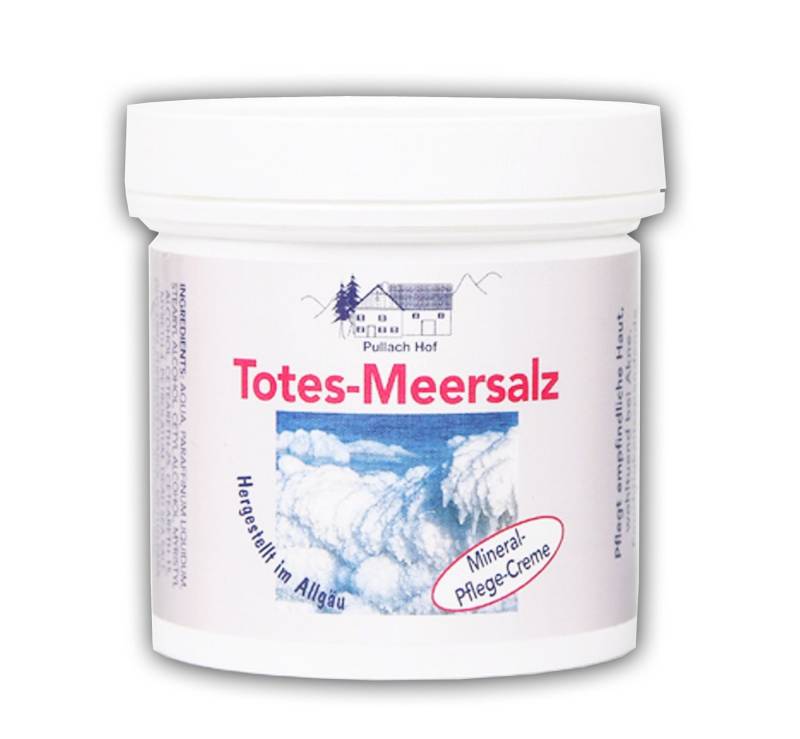 vom Pullach Hof Hautcreme TOTES-MEERSALZ CREME 250ml Mineralcreme Hautcreme Hautpflege 77, Feuchtigkeitscreme Mineral Lotion Akne von vom Pullach Hof