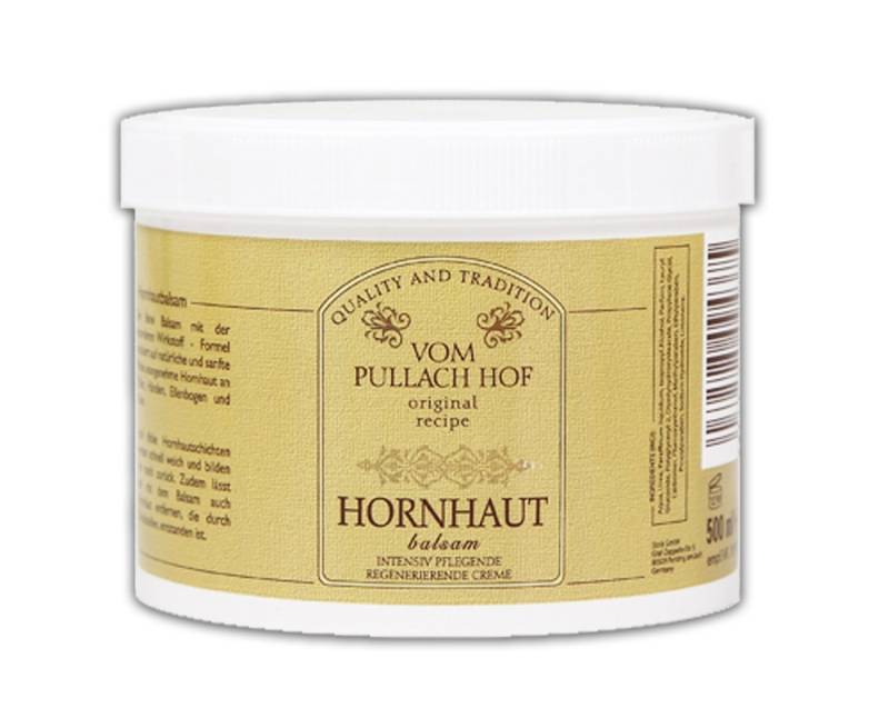 vom Pullach Hof Hornhautbalsam HORNHAUT BALSAM 500ml Fußcreme Fuß Creme Pflege 75, Hornhautentfernung Entferner von vom Pullach Hof