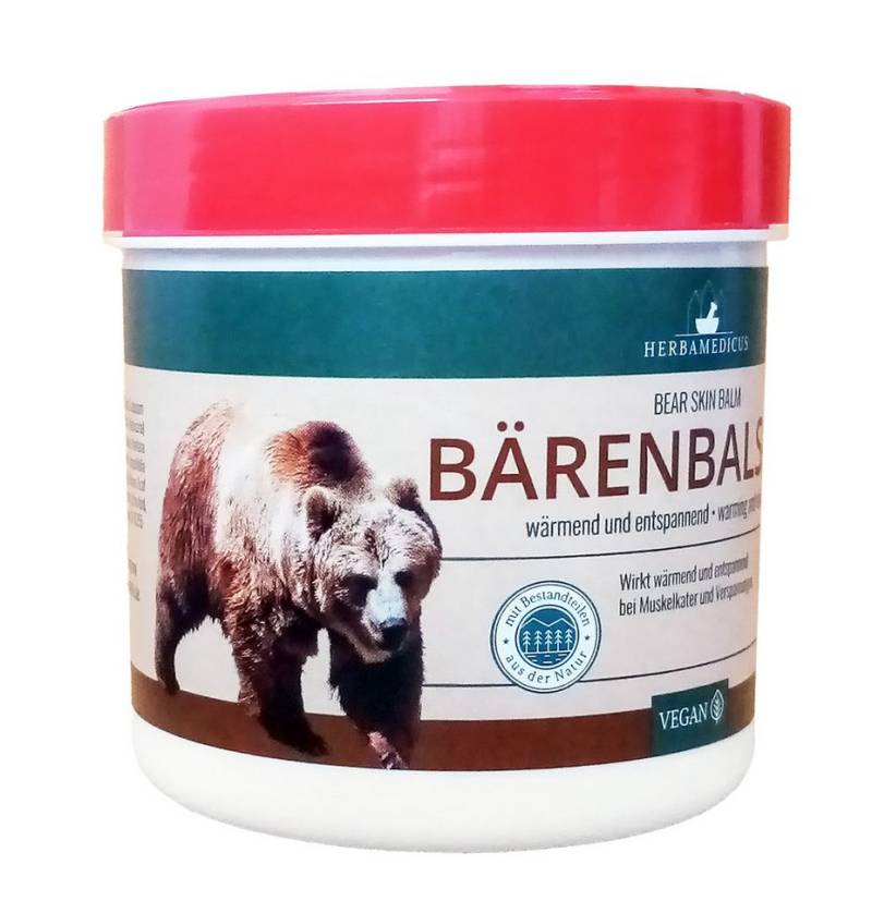 vom Pullach Hof Körperbalsam BÄRENBALSAM 250ml wärmend Muskeln Gelenke Bärenbalsam 68, Bärensalbe Körperpflege Körper Balsam Creme Salbe von vom Pullach Hof