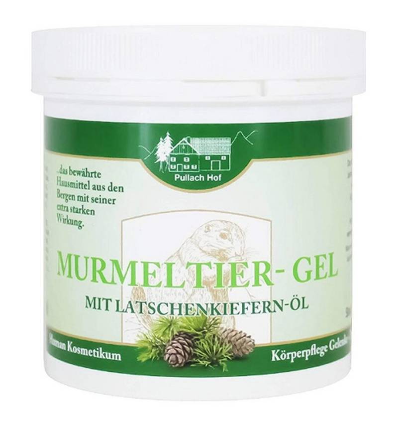 vom Pullach Hof Körperbalsam MURMELTIER-GEL 250ml mit Latschenkiefer-ÖL für Muskeln und Gelenken 86, Murmeltiercreme Creme Lotion Balsam von vom Pullach Hof