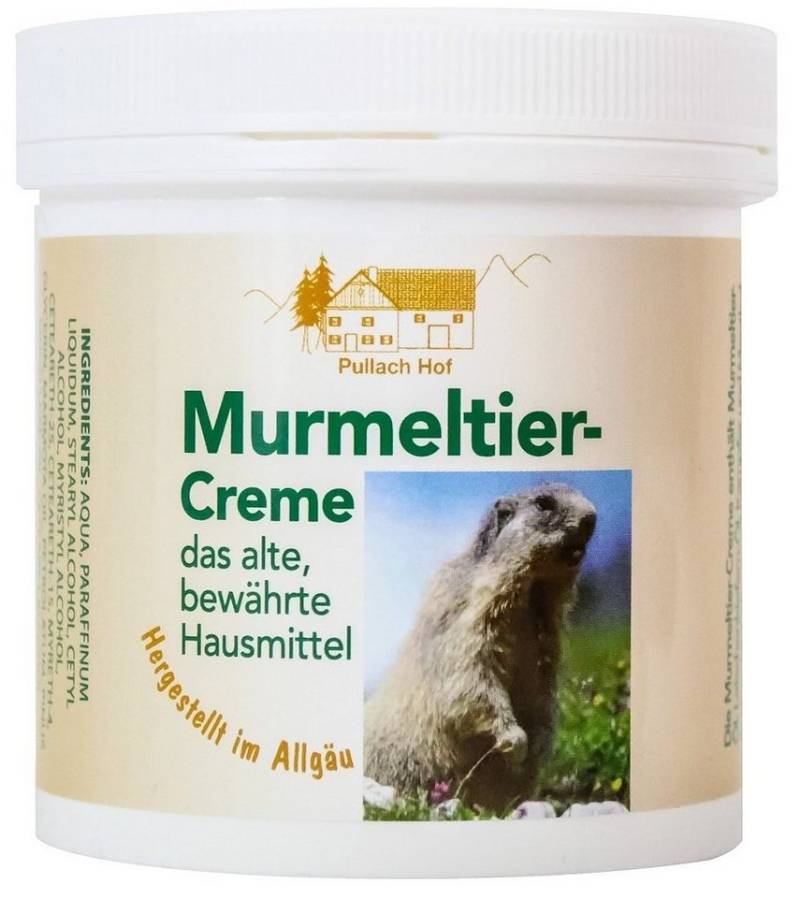vom Pullach Hof Körpercreme Murmeltier Creme mit Latschenkiefer Öl 250ml, 1-tlg. von vom Pullach Hof