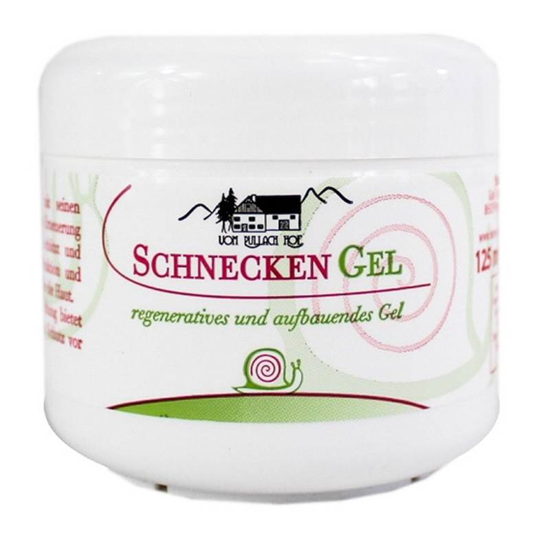 vom Pullach Hof Körpercreme Schnecken Gel 125ml Regeneratives und aufbauendes Hautpflege Gel, 2-tlg., Anti-Aging, Hautregeneration von vom Pullach Hof