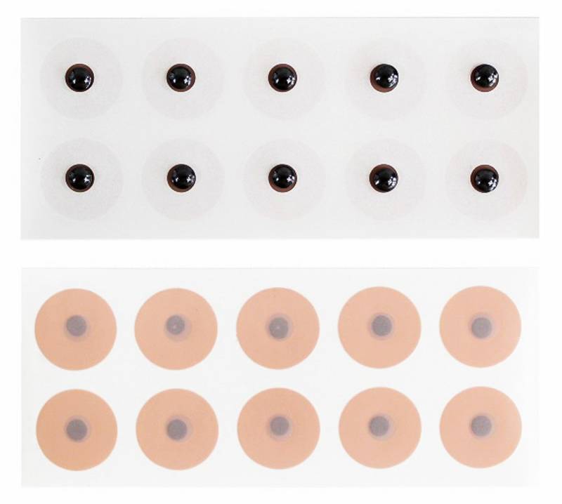 vom Pullach Hof Magnetpflaster 10x MAGNETPFLASTER Set 600-Gauss mit Anleitung Magnet Pflaster 64 (10 St), Patches Magnetfeldtherapie Magnetische Akupunktur Therapie von vom Pullach Hof