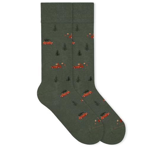 von Jungfeld - 1er Set Motiv Socken mit Christmas Day Icon - Bunte Socken in Gr.39-42 von von Jungfeld