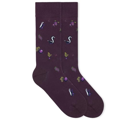 von Jungfeld - 1er Set Motiv Socken mit Skunk Yard Icon - Bunte Socken in Gr. 39-42 von von Jungfeld