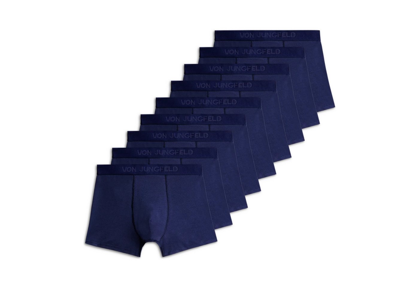 von Jungfeld Boxershorts Briefs Baumwolle Men (9-St., 3er-Pack) Eng anliegende Boxershorts ohne kratzendes Etikett von von Jungfeld