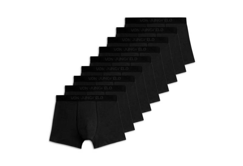 von Jungfeld Boxershorts Briefs Baumwolle Men (9-St., 3er-Pack) Eng anliegende Boxershorts ohne kratzendes Etikett von von Jungfeld