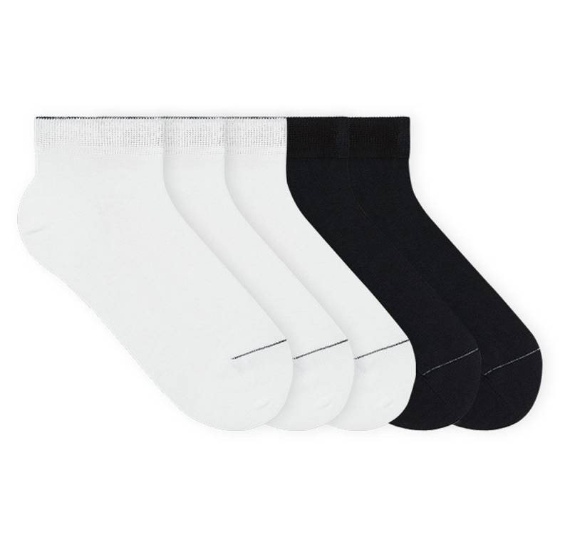 von Jungfeld Sneakersocken Classic Set Bio-Baumwolle 35-46 Unisex (5-Paar, 5 Paar) von von Jungfeld