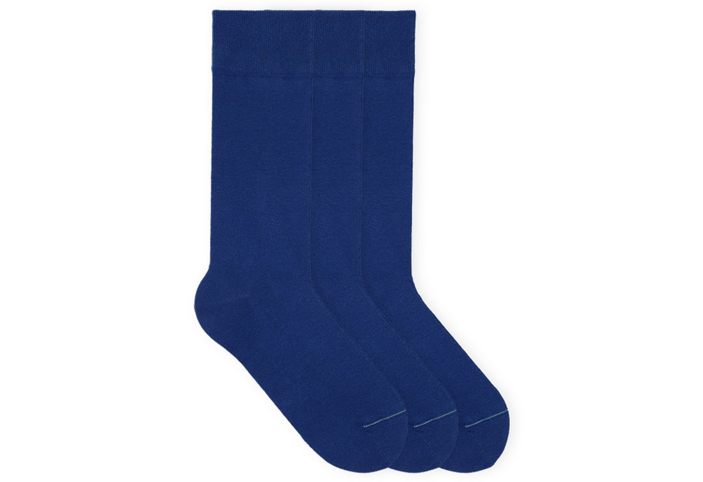 von Jungfeld Socken Colour Baumwoll-Mischung 35-46 Unisex (3-Paar, 3 Paar) Einfarbige hohe Socken aus Bio-Baumwolle von von Jungfeld