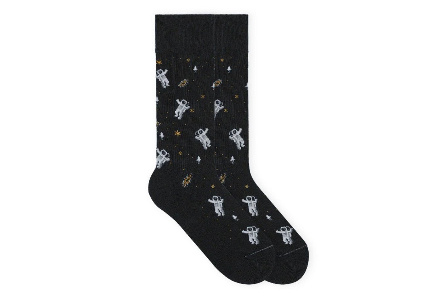 von Jungfeld Socken Astronauten Icon Bio-Baumwolle 35-46 Unisex (1-Paar, 1 Paar) Motivsocken aus Bio-Baumwolle von von Jungfeld