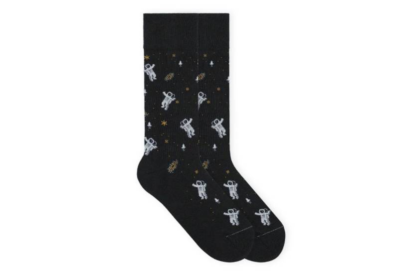 von Jungfeld Socken Astronauten Icon Bio-Baumwolle 35-46 Unisex (1-Paar, 1 Paar) Motivsocken aus Bio-Baumwolle von von Jungfeld