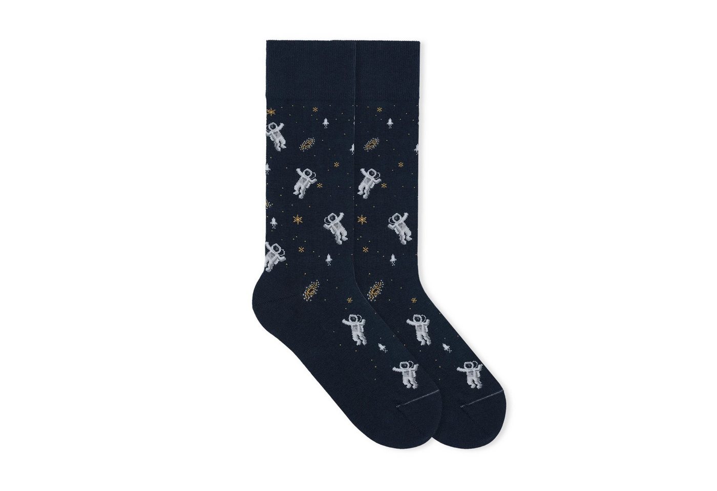 von Jungfeld Socken Space Icons Baumwoll-Mischung 35-46 Unisex (1-Paar, 1 Paar) Motivsocken aus Bio-Baumwolle von von Jungfeld