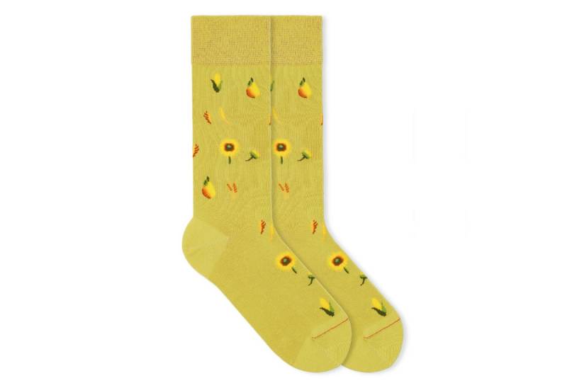 von Jungfeld Socken Herbst Icons Bio-Baumwolle 35-46 Unisex (1-Paar, 1 Paar) Motivsocken aus Bio-Baumwolle von von Jungfeld