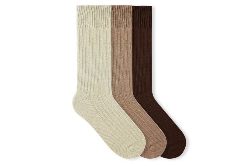von Jungfeld Socken Merino Set Wolle 35-46 Unisex (3-Paar, 3 Paar) Winter Thermosocken Damen & Herren Wandersocken aus Merinowolle von von Jungfeld