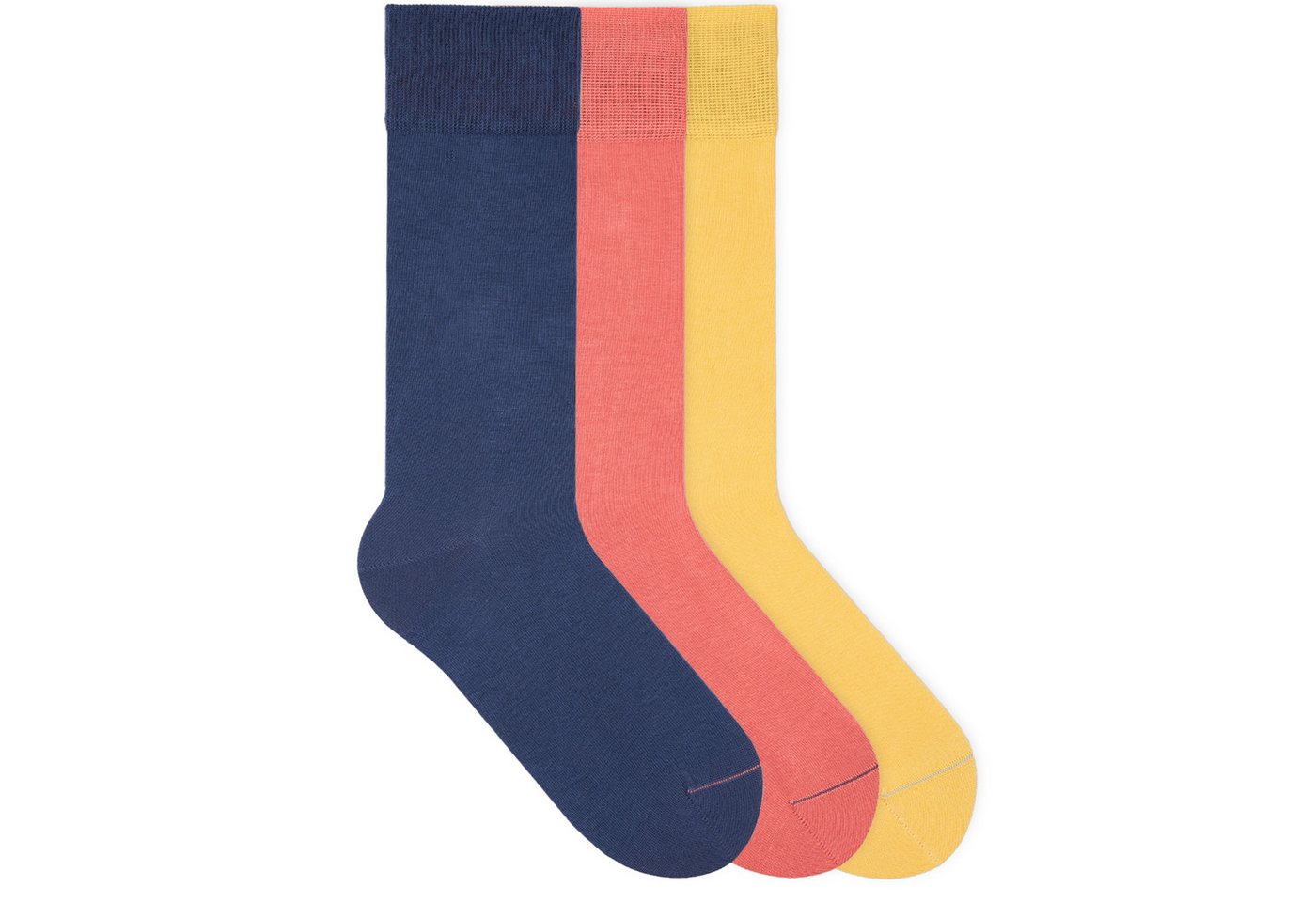 von Jungfeld Socken Signature Bio-Baumwolle 35-46 Unisex (3-Paar, 3 Paar) Lange Socken aus Bio-Baumwolle von von Jungfeld