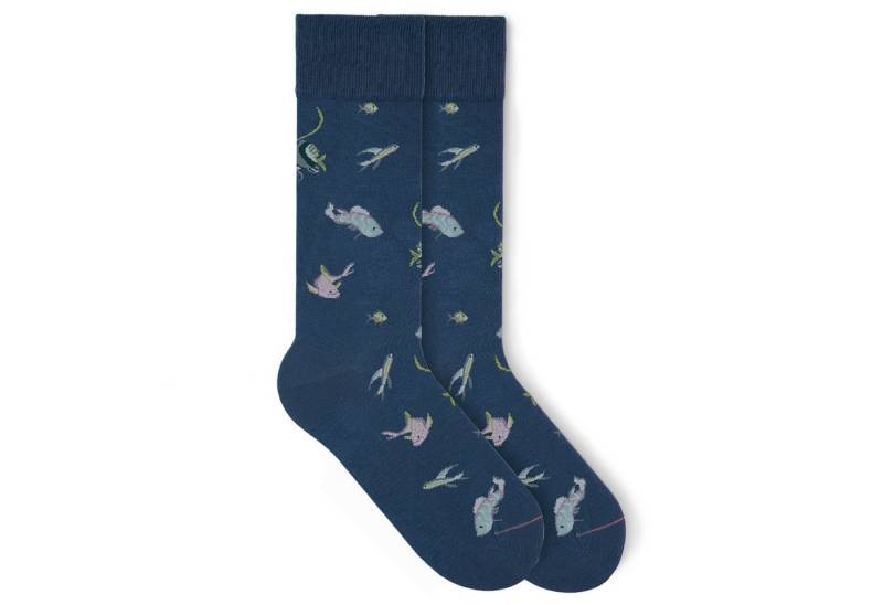 von Jungfeld Socken Signature Icons Baumwoll-Mischung 35-46 Unisex (1-Paar, 1 Paar) Motivsocken aus Bio-Baumwolle von von Jungfeld
