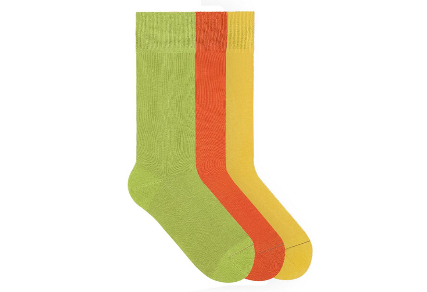 von Jungfeld Socken Signature Innenbund Bio-Baumwolle 35-46 Unisex (3-Paar, 3 Paar) Lange einfarbige Socken aus Bio-Baumwolle von von Jungfeld
