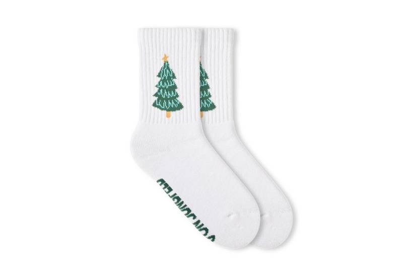 von Jungfeld Tennissocken Kids mit Weihnachtsmotiven Bio-Baumwolle Unisex (1-Paar, 1er-Pack) Weihnachtssocken für Kinder aus Bio-Baumwolle von von Jungfeld