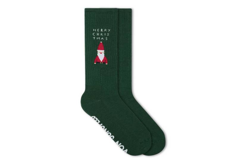 von Jungfeld Tennissocken Weihnachtsmotive Baumwolle 35-46 Unisex (1-Paar, 1er-Pack) Motivsocken, Sportsocken, Geschenk für Herren und Damen von von Jungfeld