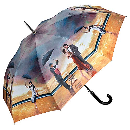 VON LILIENFELD® Regenschirm Automatik Damen Herren Art Theo Michael: Hommage to the Singing Butler, mehrfarbig, 88/100, Stockschirm von VON LILIENFELD