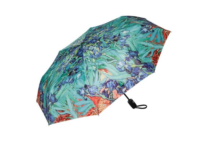 von Lilienfeld Taschenregenschirm Motivschirm Vincent van Gogh Iris Motiv Blumen Leicht Kunst von von Lilienfeld