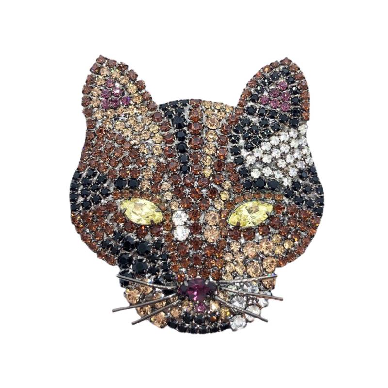 Glückskatze Brosche/Kitty Schmuck - Von Walhof von vonWalhofJewelry