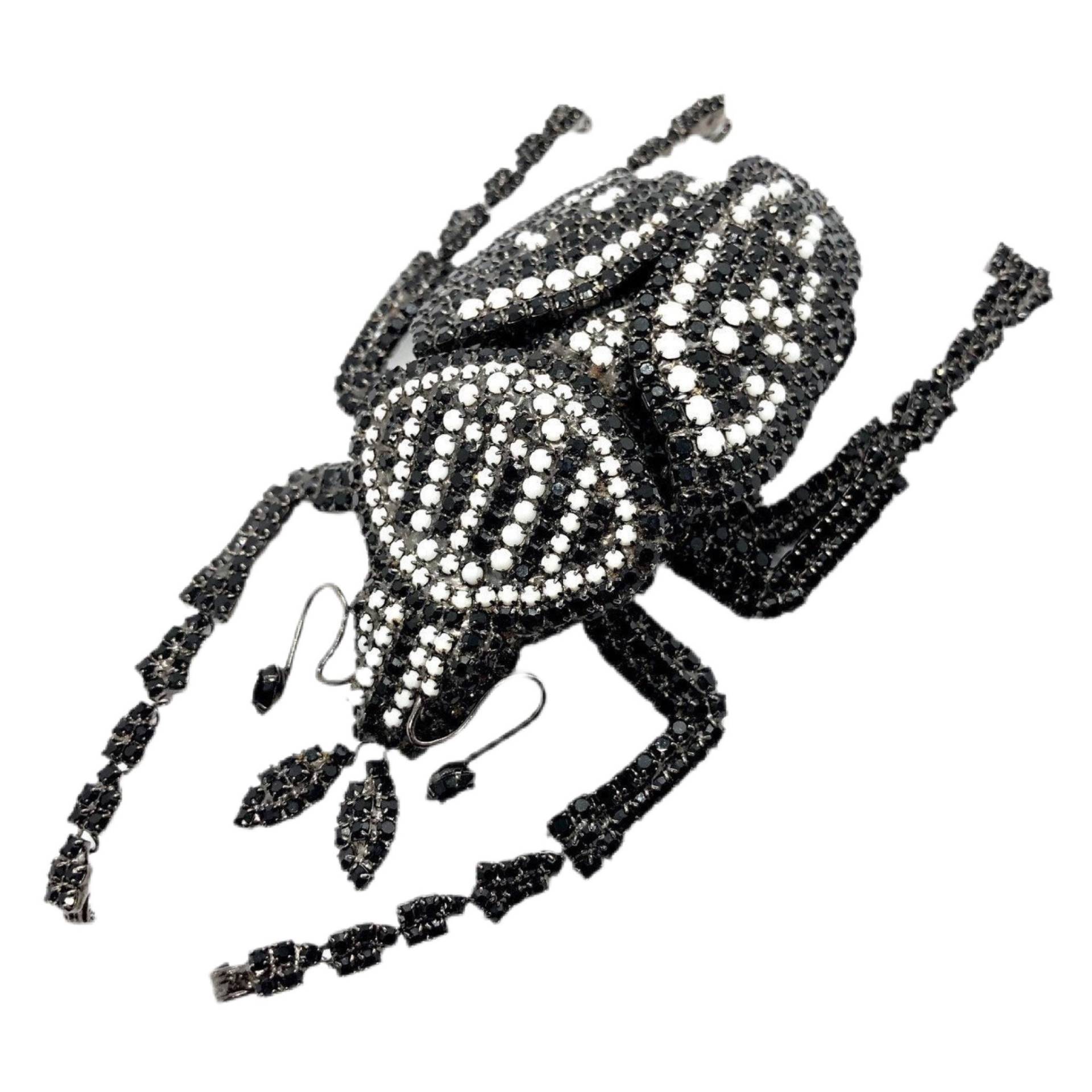 Goliath Käfer Brosche - Riesen Insekt Anstecknadel Statement Schmuck Bettina Von Walhof von vonWalhofJewelry