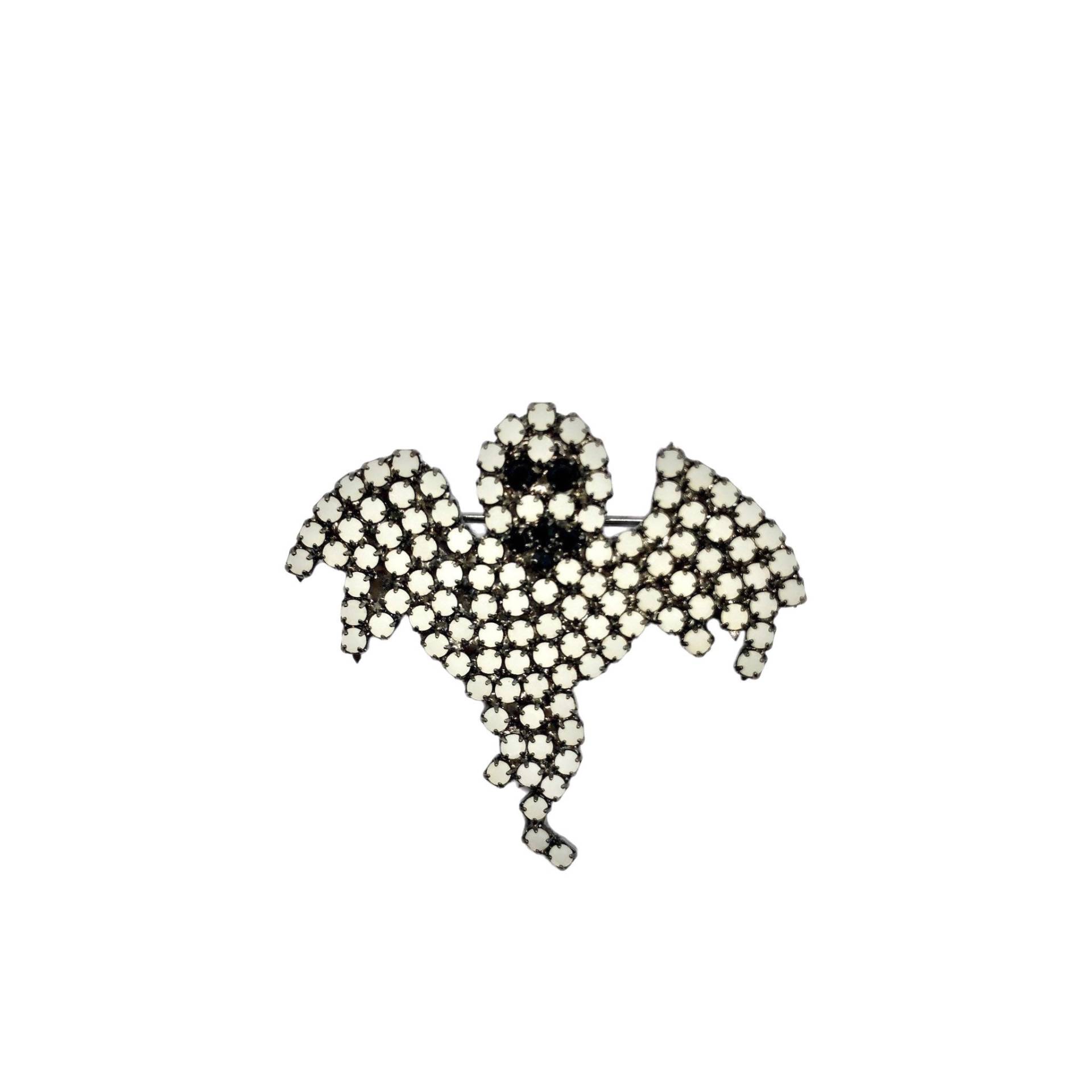 Halloween Geist Pin - Kleine Strassgeister von vonWalhofJewelry