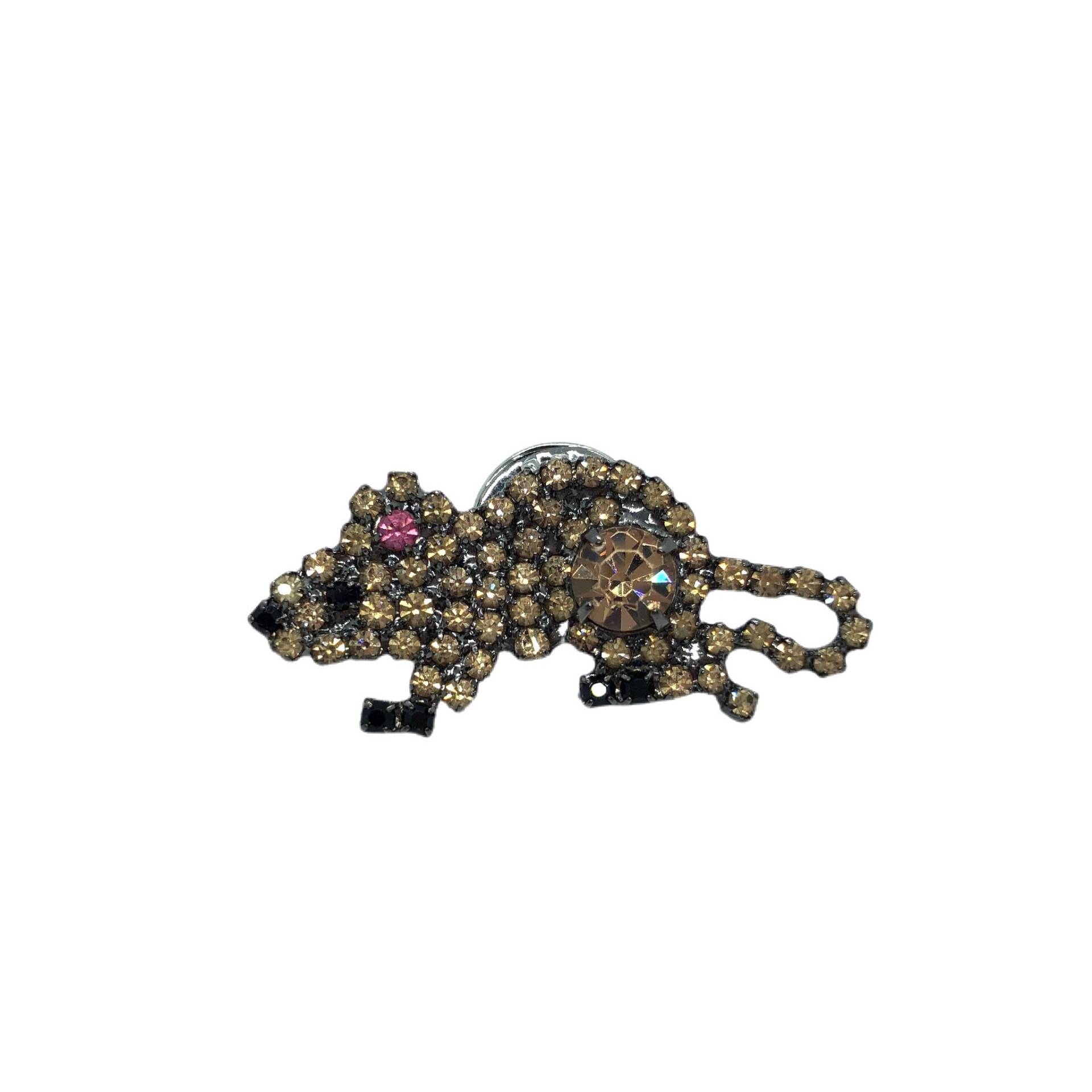 Kleine Ratte/strass Nager Schmuck von vonWalhofJewelry