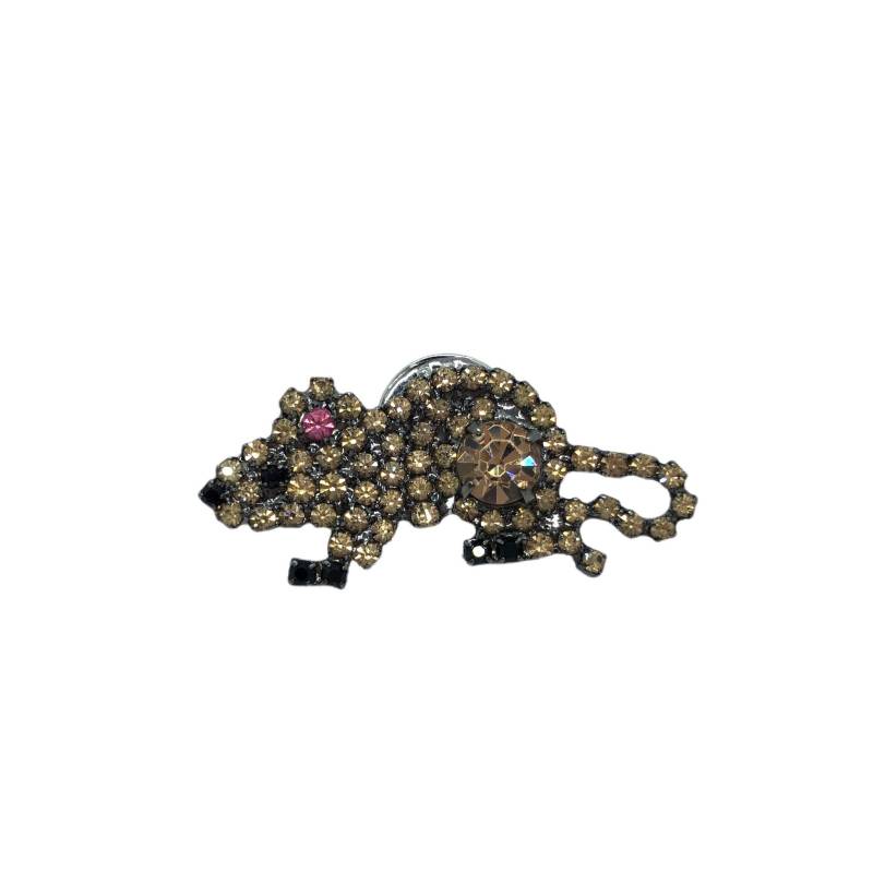 Kleine Ratte/strass Nager Schmuck von vonWalhofJewelry