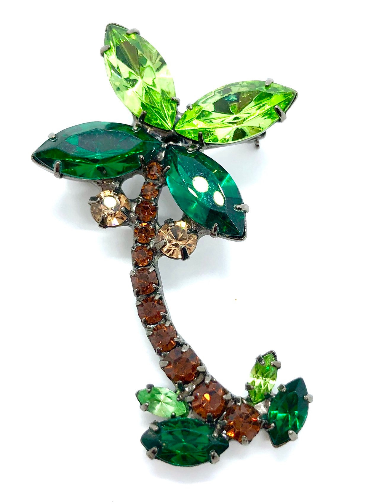 Palme Pin - Hawaiian Brosche Von Walhof Schmuck von vonWalhofJewelry