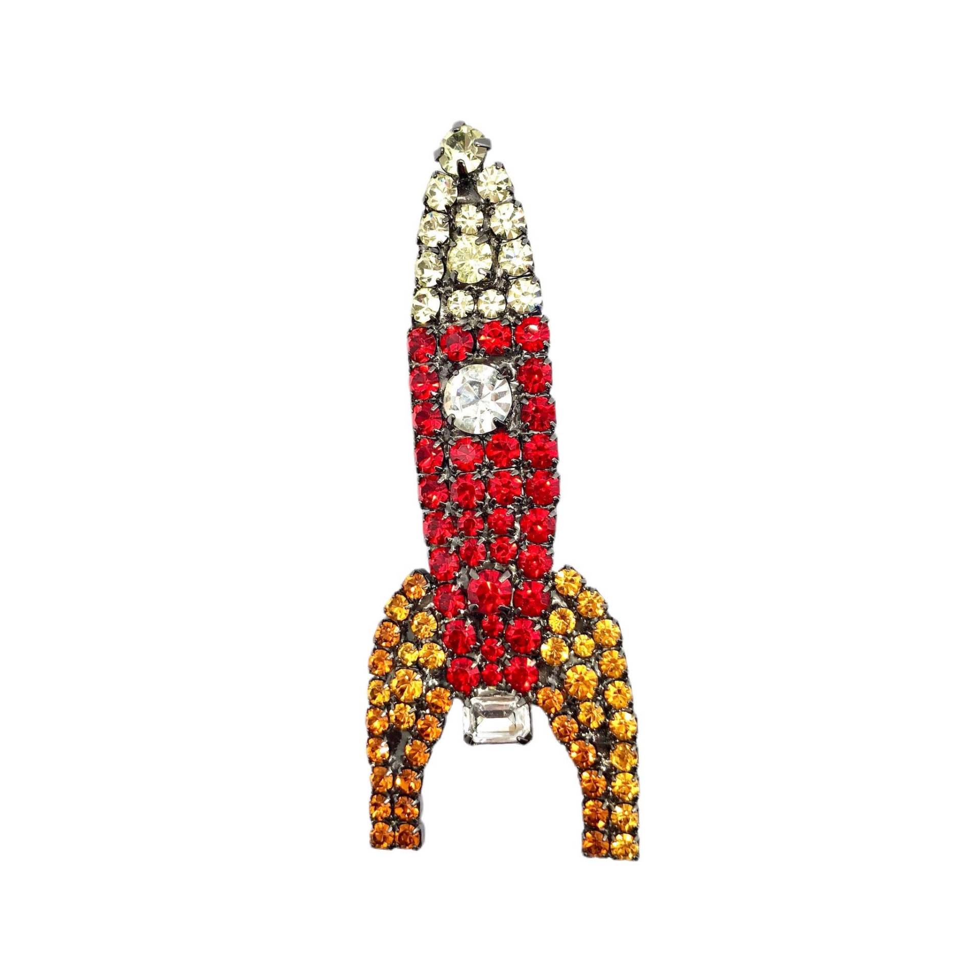 Retro Rocket Pin - Forbidden Planet von vonWalhofJewelry